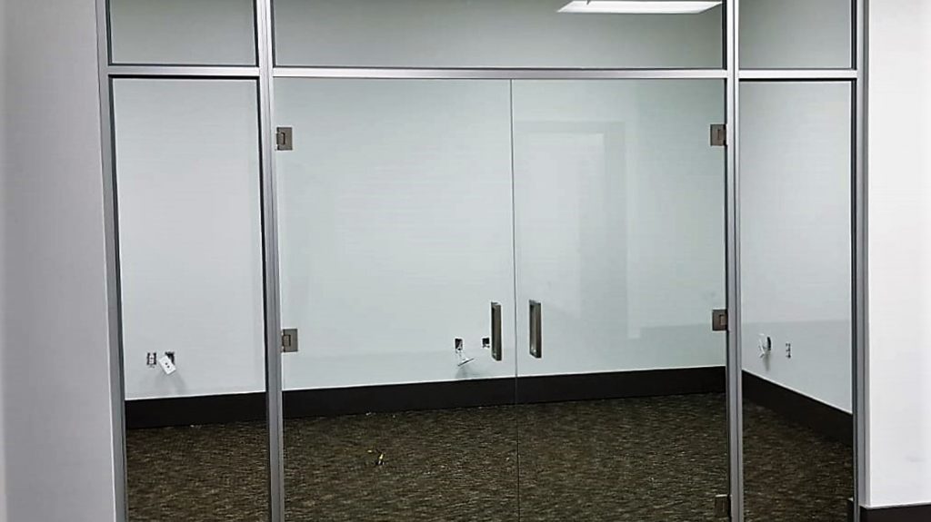 36 X 80 Frameless Glass Hinged Door With Handle 8 2 1024×575 Office Reworks